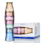 Fish Stacking Drinking Glass - Set of 4 - Rainbow