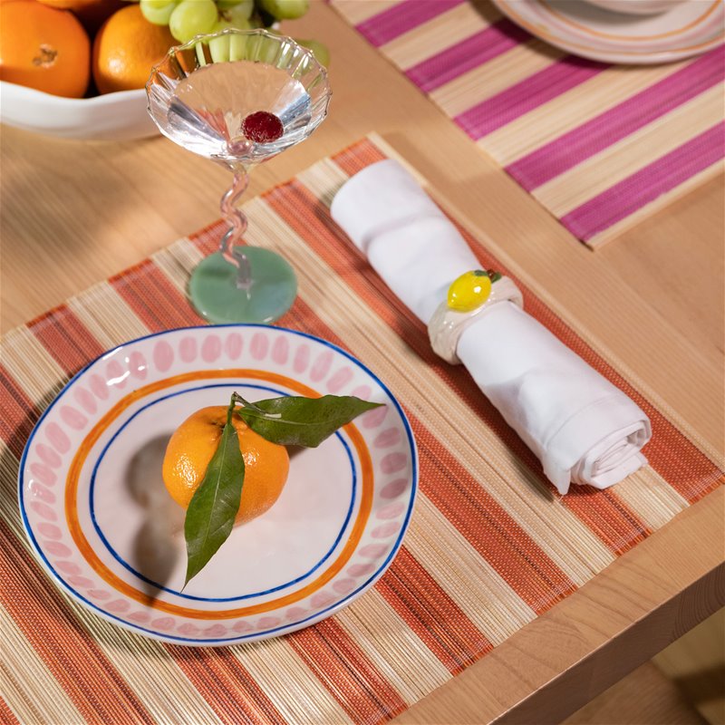 Striped Bamboo Placemats