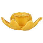 Candle Holder Daffodil Yellow
