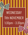 Giant Bow Workshop 11th (1.30pm - 3.30pm)